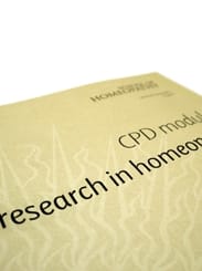 Homeopathy CPD Research Module
