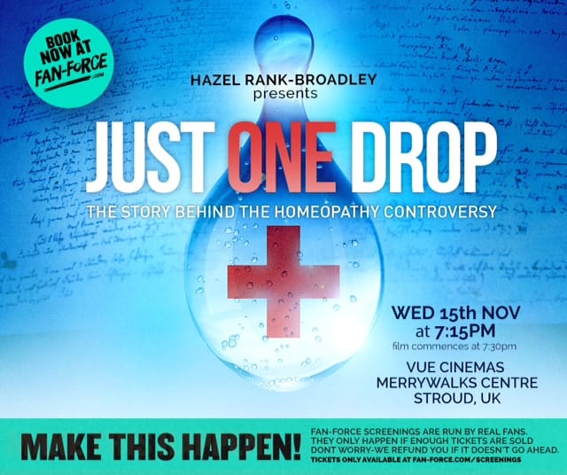 Just One Drop homeopathy movie in stroud