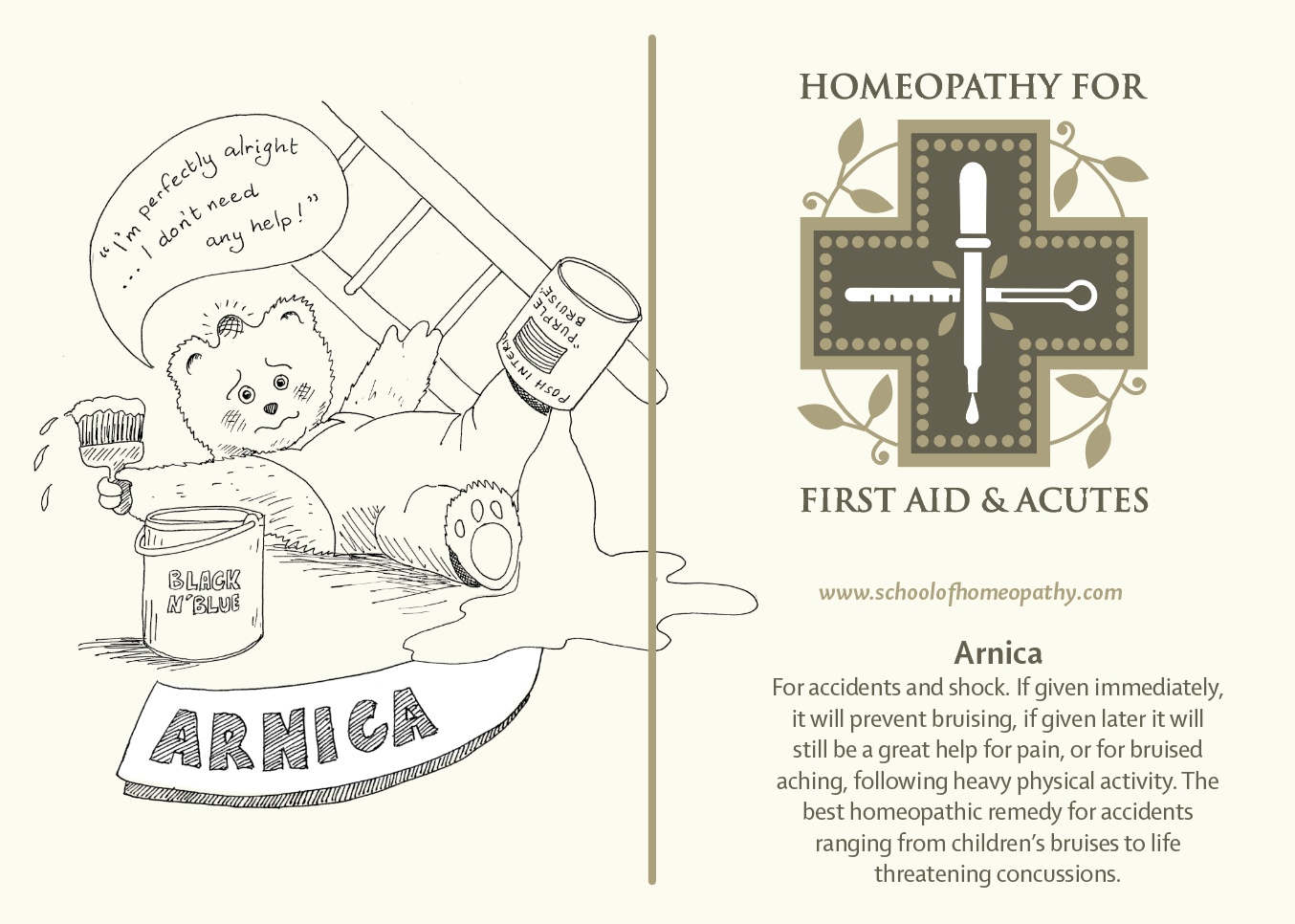 Homeopathy for First Aid & Acutes - Arnica