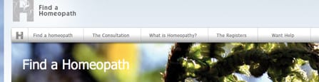 Find a Homeopath
