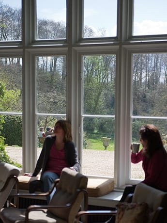 Sitting room windows